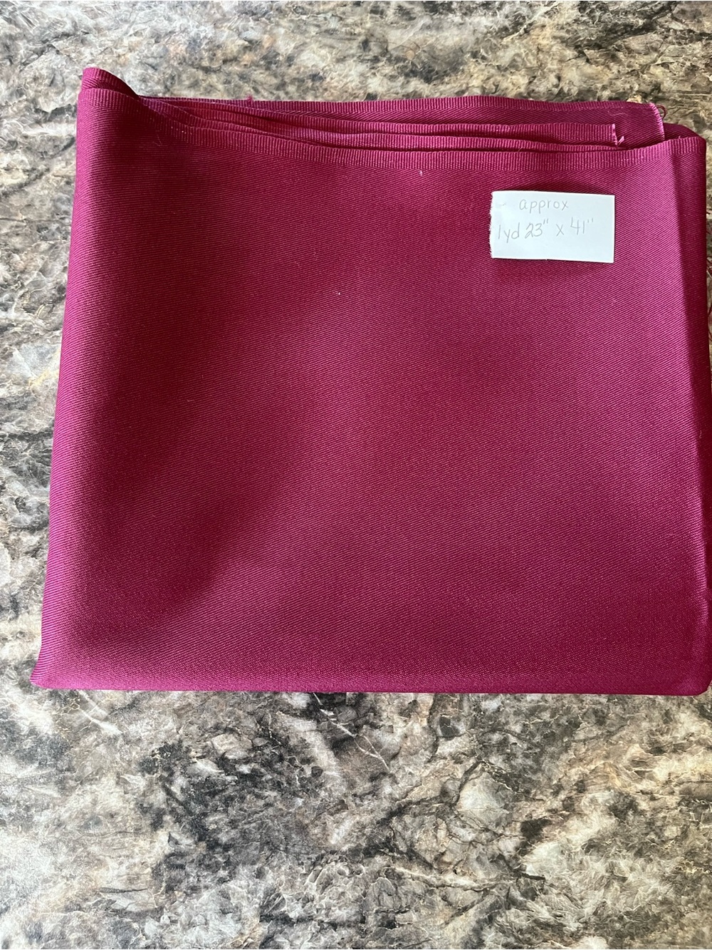 Rich Burgundy Fabric - Deep Wine Solid